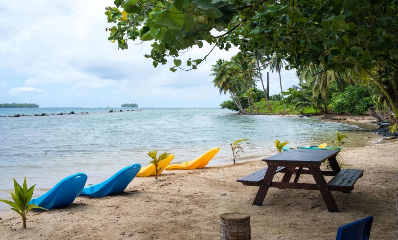 Le Neliza Beach Lodge Raiatea Opoa Exterior foto